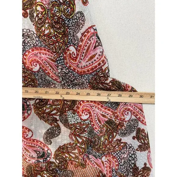 Lane Bryant Women's Top Blouse Wide Sleeves Floral Sheer Plus Sz 22/24 - Picture 8 of 12